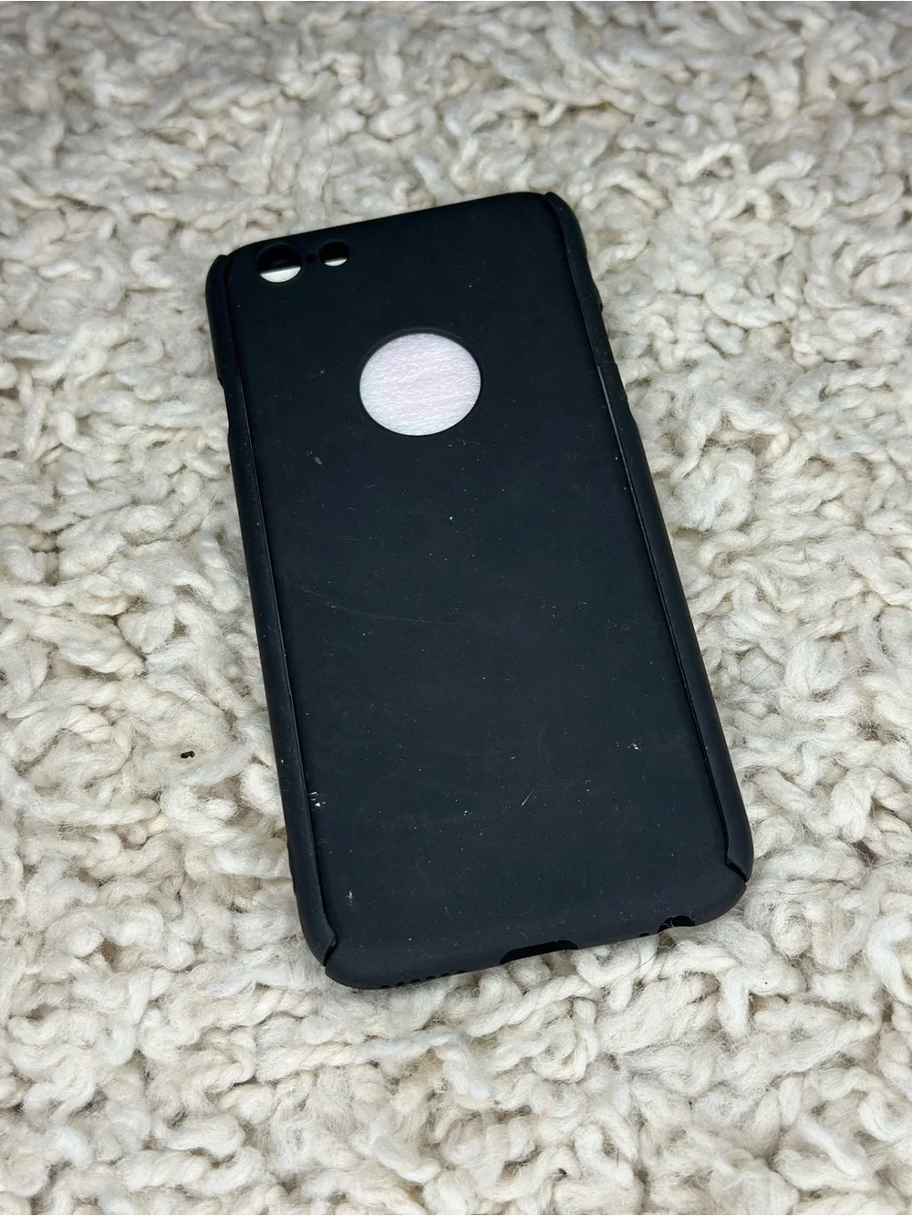 Satin Black Phone Case with Camera Cutout - iPhone 6G/6S